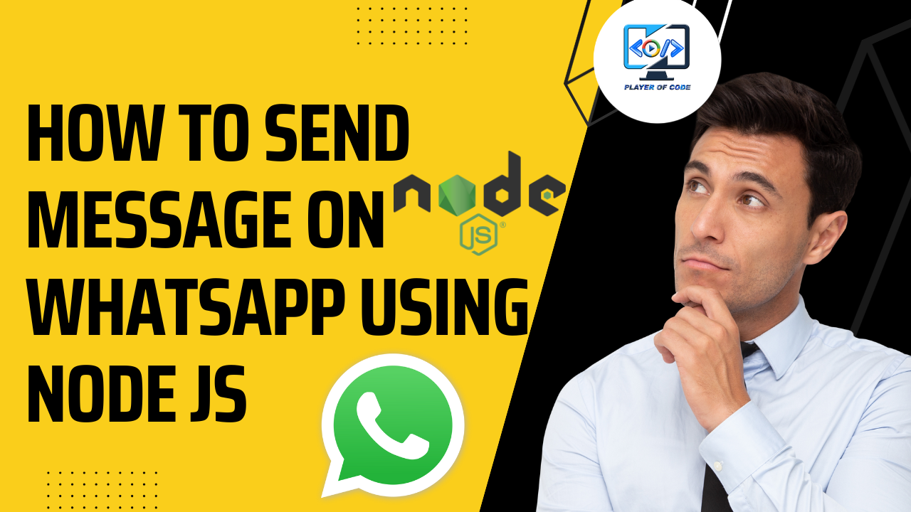 How to Send Message on Whatsapp using Node JS