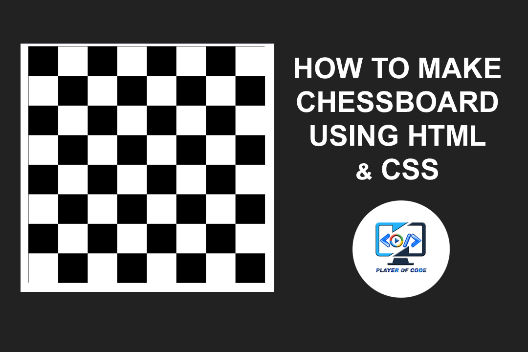 How to make chessboard using html and css